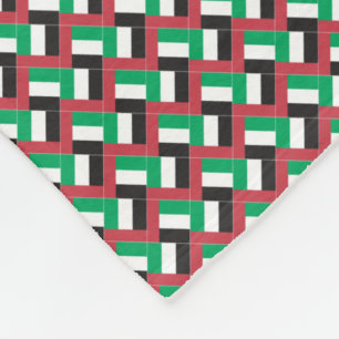 Manta Polar Patrón de bandera de Emiratos Árabes Unidos