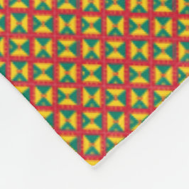 Manta Polar Patrón de bandera de Granada de mosaico