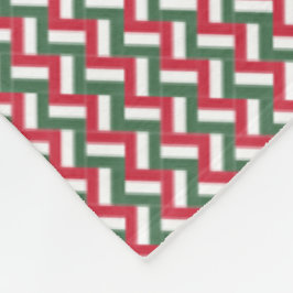 Manta Polar Patrón de bandera de Hungría de mosaico