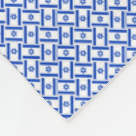 Manta Polar Patrón de bandera de Israel