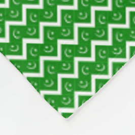 Manta Polar Patrón de bandera de Pakistán