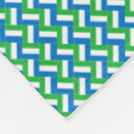Manta Polar Patrón de bandera de Sierra Leona