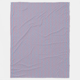 Manta Polar Patrón de bandera luxemburguesa