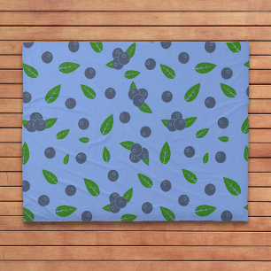Manta Polar Patrón de Blueberry Blanket