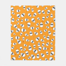 Patrón de Calaveras de Halloween