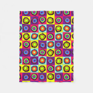 Manta Polar patrón de círculos