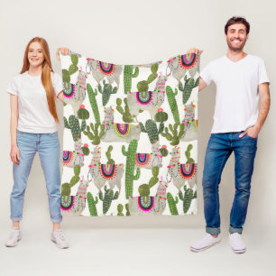 Manta Polar Patrón de colección Llamarama