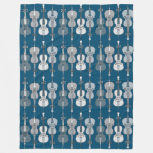 Manta Polar Patrón de color