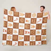 Patrón de cookies de pan de jengibre