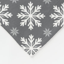 Patrón de copo de nieve de color personalizado
