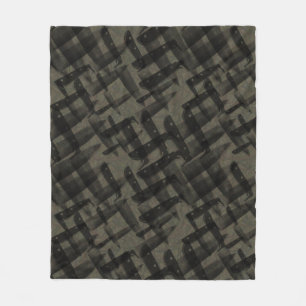 Manta Polar patrón de cuchillos