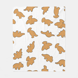 Manta Polar Patrón de Dino Nuggets