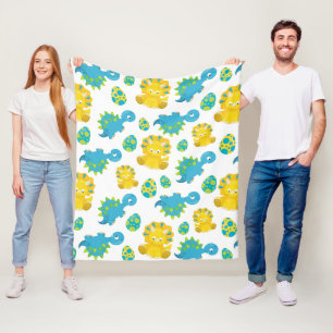 Manta Polar Patrón De Dinosaurios, Dinosaurios Cutos, Dino Beb