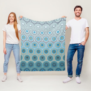 Manta Polar Patrón de diseño étnico