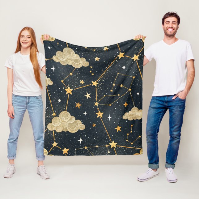 Manta Polar Patrón de estrellas de constelación celestial (2) (In situ)