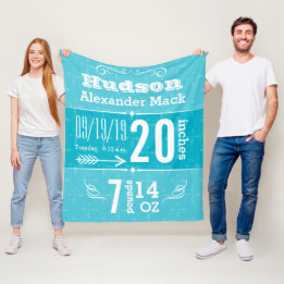 Manta Polar Patrón de flecha corta Cualquier funda de color