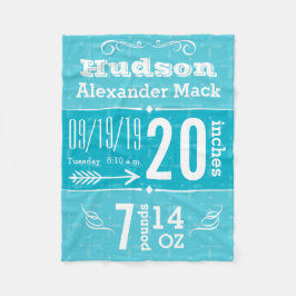 Manta Polar Patrón de flecha corta Cualquier funda de color