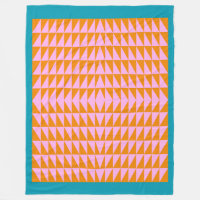 Patrón de forma geométrica cúpula Naranja rosa Tur