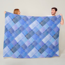 Manta Polar Patrón de formas geométricas coloridas 41