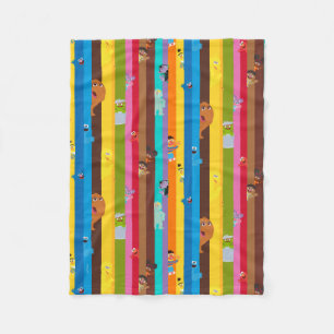 Manta Polar Patrón de franja de unión