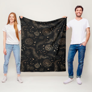 Manta Polar Patrón de galaxia de la constelación Gold Star