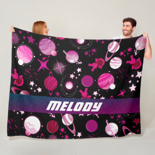 Manta Polar patrón de galaxia planetario y estrellas en el ext