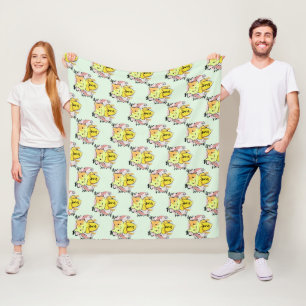 Manta Polar Patrón de gato bananero llorando