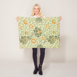 Manta Polar Patrón de grafton (por William Morris)