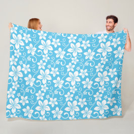 MANTA POLAR PATRON DE HAWAI AZUL (AZUL)