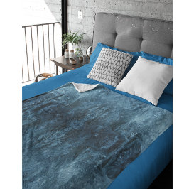 Manta Polar Patrón de hielo psicodélico