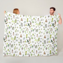 Patrón de hojas de eucalipto coloreadas de agua