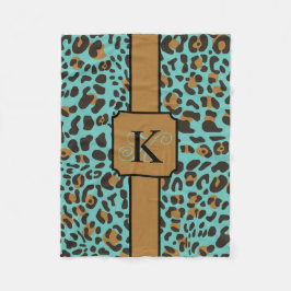 Manta Polar Patrón de impresión de animales leopardo jaguar pe