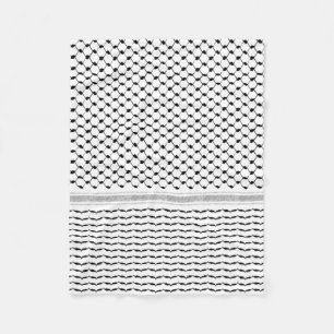 Manta Polar Patrón de Kufiya árabe palestino personalizado 