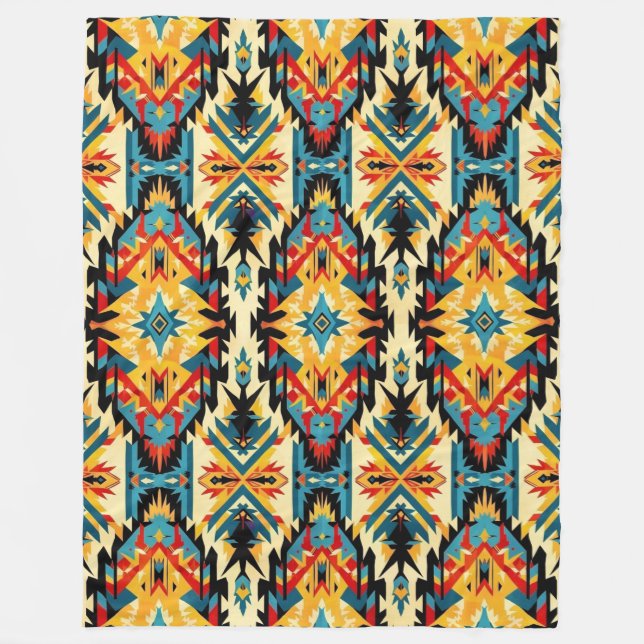 Manta Polar Patrón de la nación de Choctaw (Anverso)