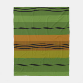 Manta Polar patrón de línea abstracto moderno