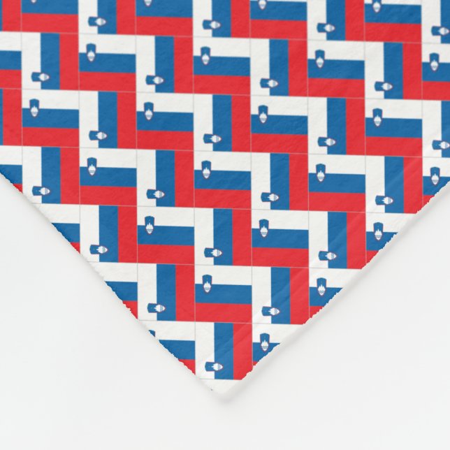 Manta Polar Patrón de marca de Eslovenia de parches (Esquina)