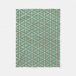 Manta Polar Patrón de mosaico geométrico étnico marroquí