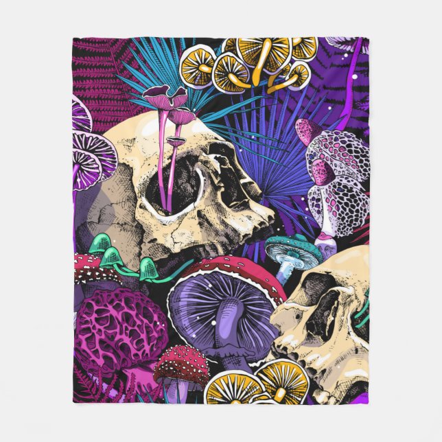 Manta Polar Patrón de papel pintado sin inconvenientes. Psyche (Anverso)