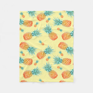 Manta Polar Patrón de piña