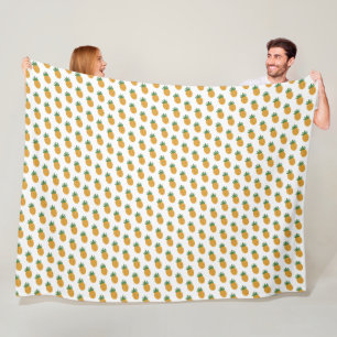 Manta Polar Patrón de piña de corte FIV de fertilidad modern