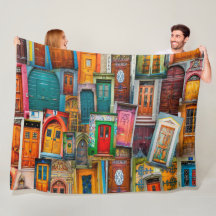 Patrón de puerta de color moderno único