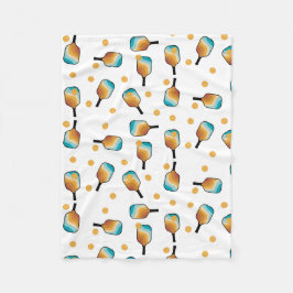 Manta Polar Patrón de remo y bola de bolas