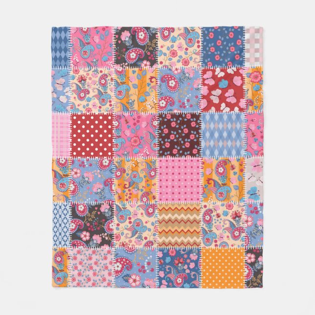 Manta Polar Patrón de retracción transparente (Anverso)