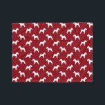 Manta Polar Patrón de siluetas de miedo galés rojo y blanco<br><div class="desc">Silhouettes de estilo Welsh Terrier Patrón Rojo y Blanco Fleece Blanket. La manta de este amante de Welshie es una colcha imponente o una manta para el sofá. Suave y suave para acurrucarse en el sofá con tu amigo canino. Esta manta de lana está disponible en tres tamaños y es...</div>