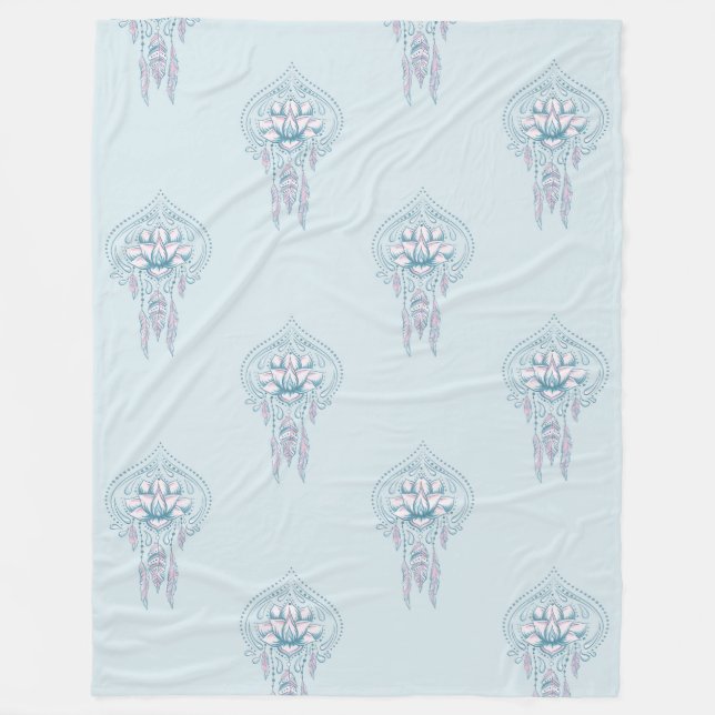 Manta Polar Patrón de símbolo espiritual extraordinario 1 (Anverso)