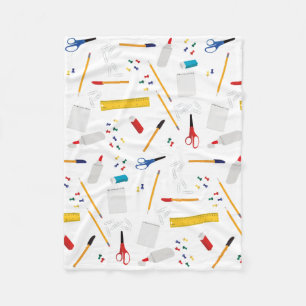 Manta Polar Patrón de suministros para oficinas y artesanías e