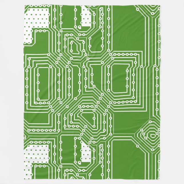 Manta Polar Patrón de tablero de PC (Anverso)
