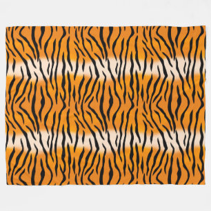 Manta Polar Patrón de tigre