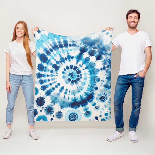 Manta Polar Patrón de tinta de mosaico (In situ)