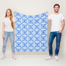 Patrón de Toile Francés Azul